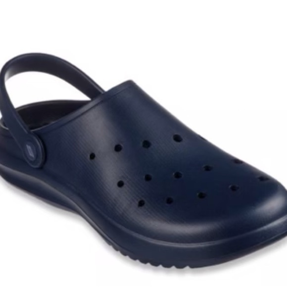 SKECHERS MENŚ FOAMIES - SUMMER CHILL SIZE 8 NAVY - Picture 8 of 9